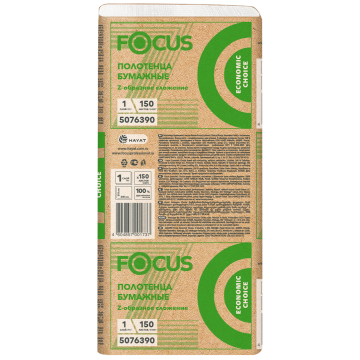 5076390 Focus Economic choice Z-сложения Бумажные листовые полотенца