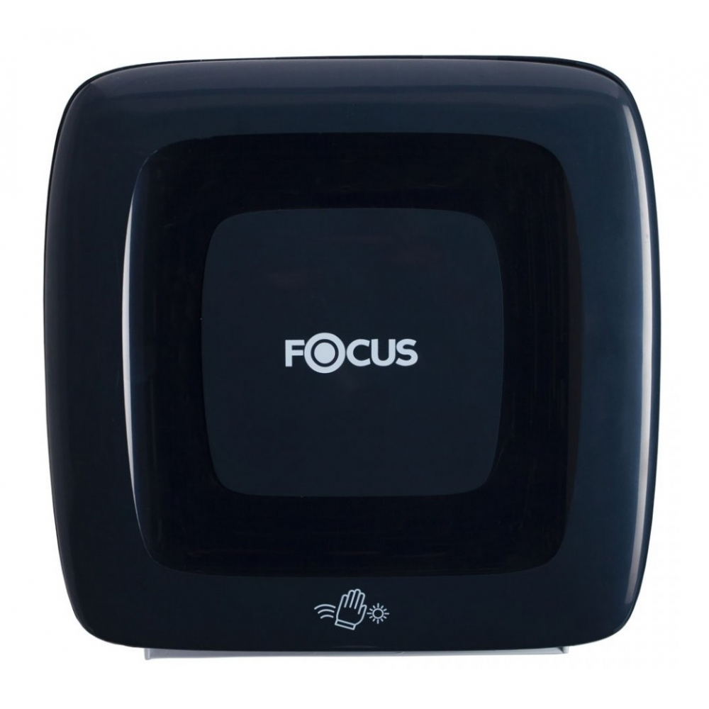 8076088 Focus Сенсорный диспенсер для рулонных полотенец работающий от электросети, батарейки.