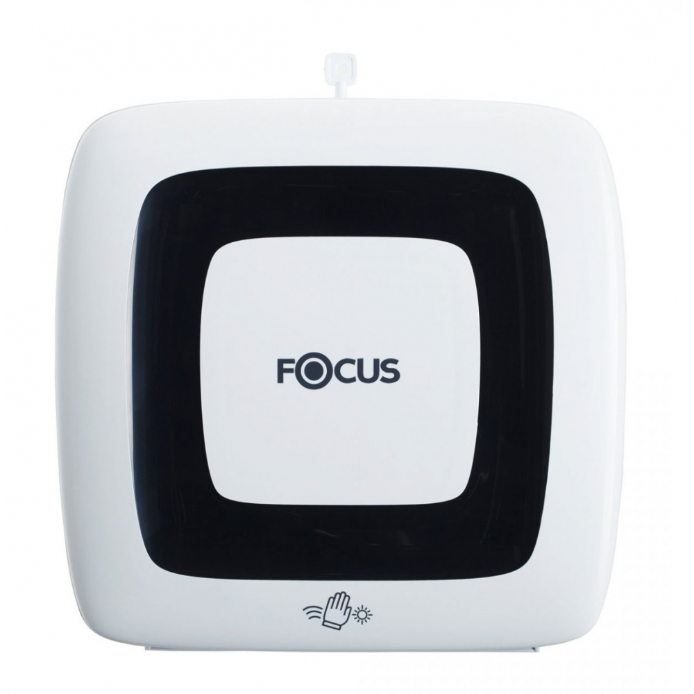 8077058 Focus Сенсорный диспенсер для рулонных полотенец работающий от электросети или батареек.