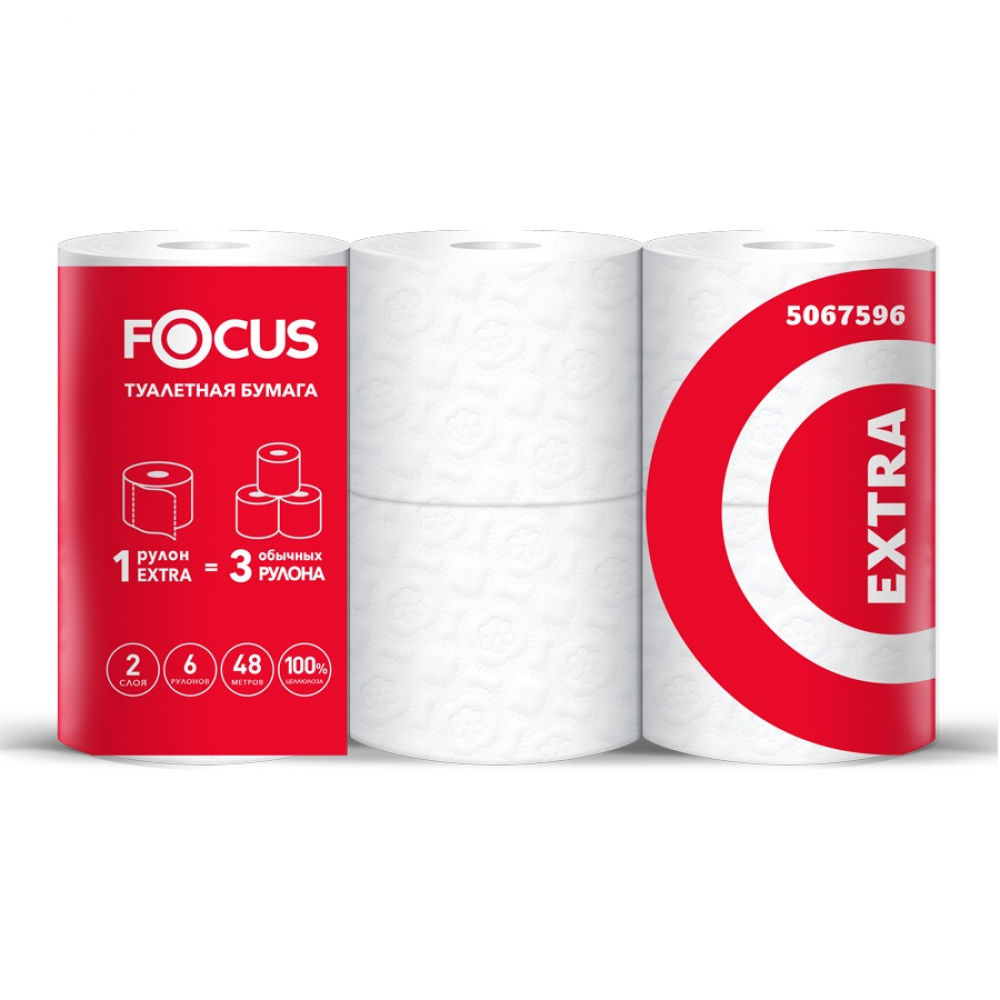 5067596 Focus Extra Туалетная бумага в малых рулонах
