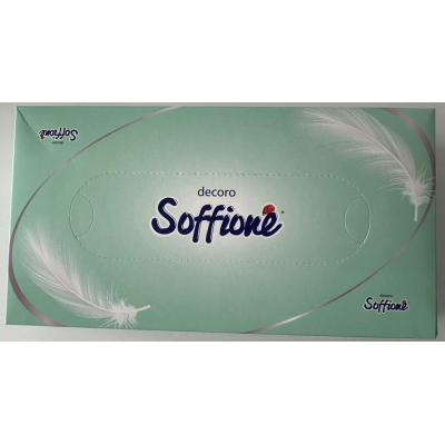 10901081 Soffipro Косметические салфетки для лица  2слоя, 100 листов.