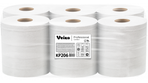 KP206 Бумажные рулонные полотенца Veiro Professional Comfort с центральной вытяжкой