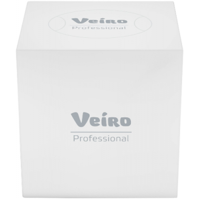 N303 Veiro Professional Premium Салфетки косметические в кубе 2слоя, 80 листов.