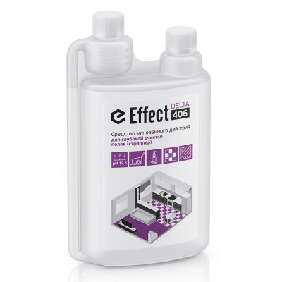 406 Effect DELTA 1л д/ глубокой очистки полов (стриппер) 1л 1/5