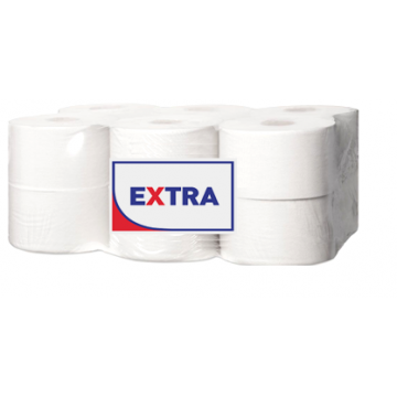 10617Э/T2170 Туалетная бумага в средних рулонах "EXTRA" 2 слоя, 170 метров